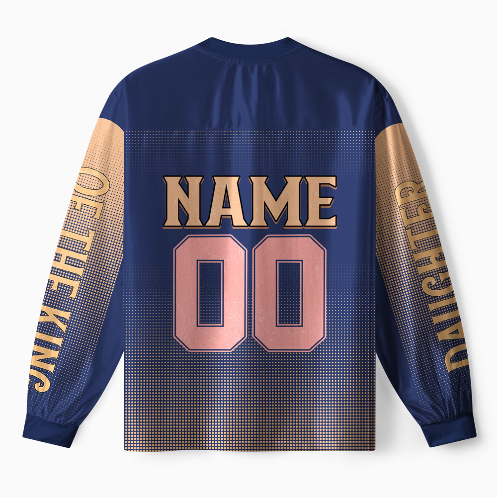 Personalized Daughgter Of The King Long Christian Sleeve Jersey