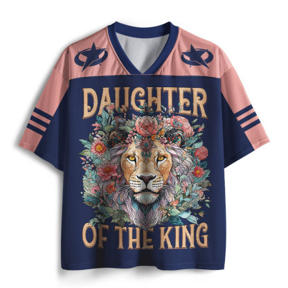 Personalized Daughter Of The King Christian Mesh Jersey