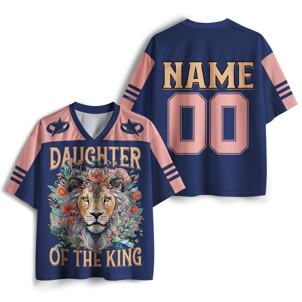 Personalized Daughter Of The King Christian Mesh Jersey