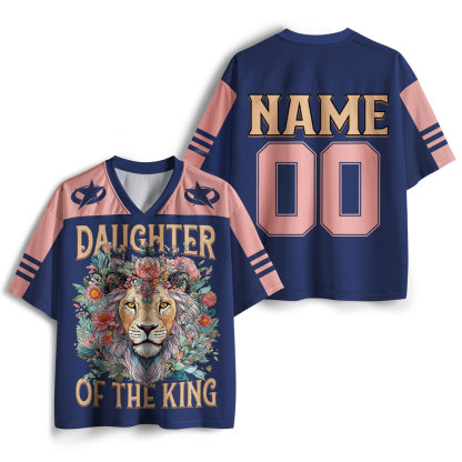 Personalized Daughter Of The King Christian Mesh Jersey