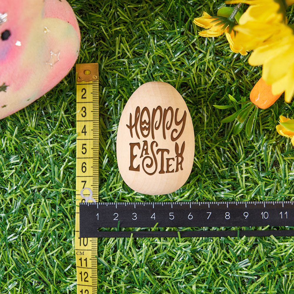 Personalized Easter Basket Stuffers- Wooden Eggs
