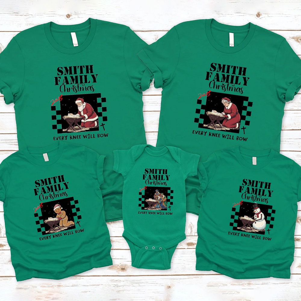 A Thrill Of Hope The Weary World Rejoice Christmas Family Matching Shirts Sale - GuidingCross