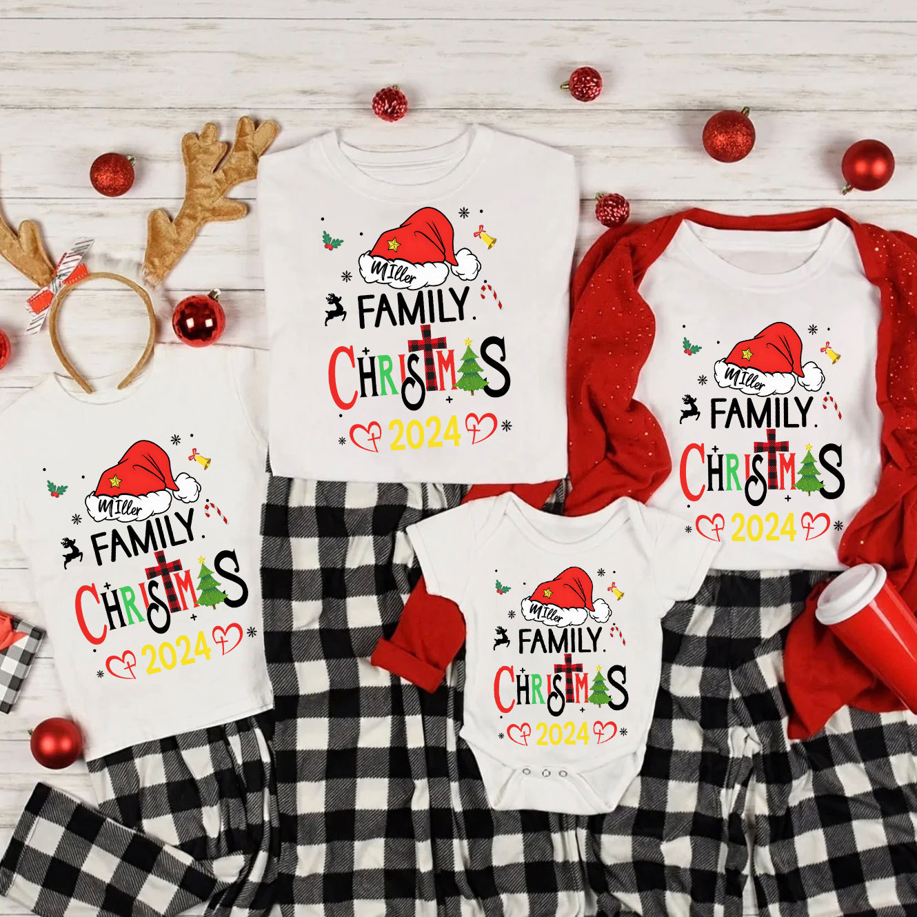 Personalized Family Christmas Matching Shirts Sale - GuidingCross