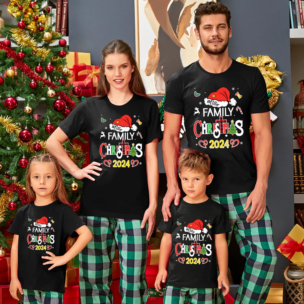 Personalized Family Christmas Matching Shirts
