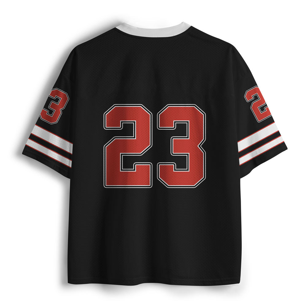 Personalized Grace Over Death Christian Mesh Jersey