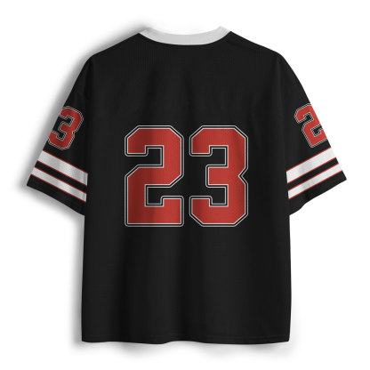 Personalized Grace Over Death Christian Mesh Jersey