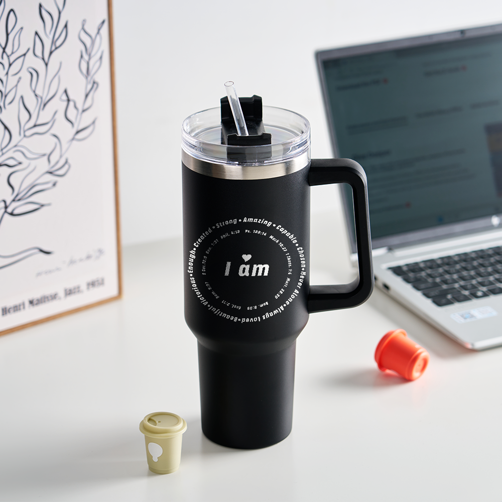 Personalized  I Am Capable 40OZ Tumbler