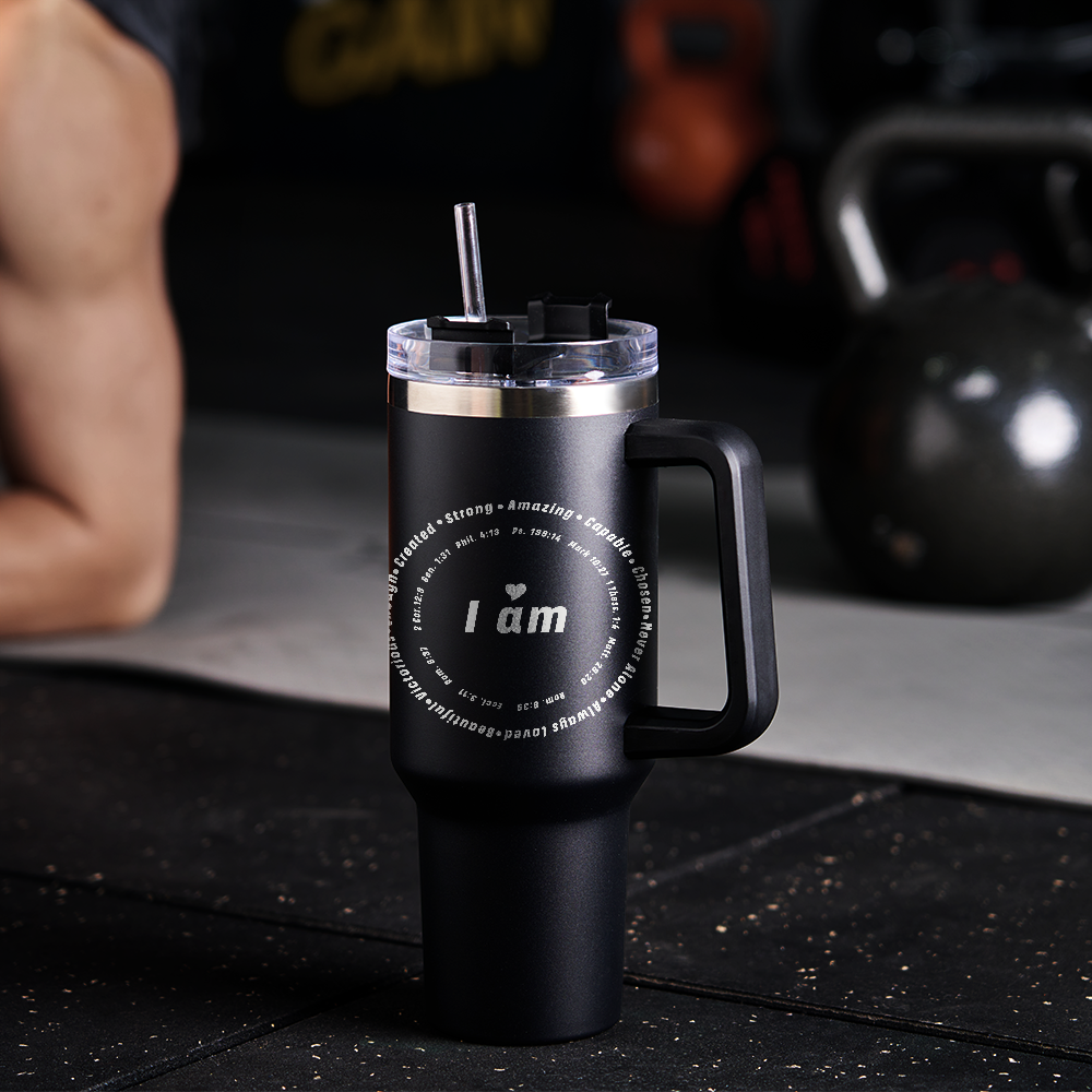 Personalized  I Am Capable 40OZ Tumbler