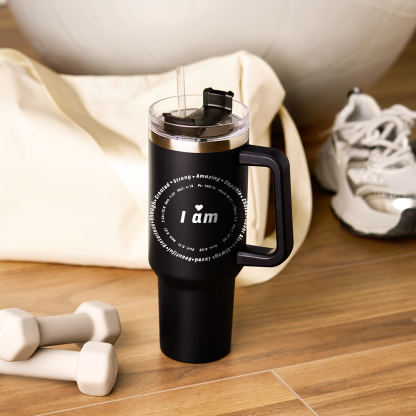 Personalized  I Am Capable 40OZ Tumbler