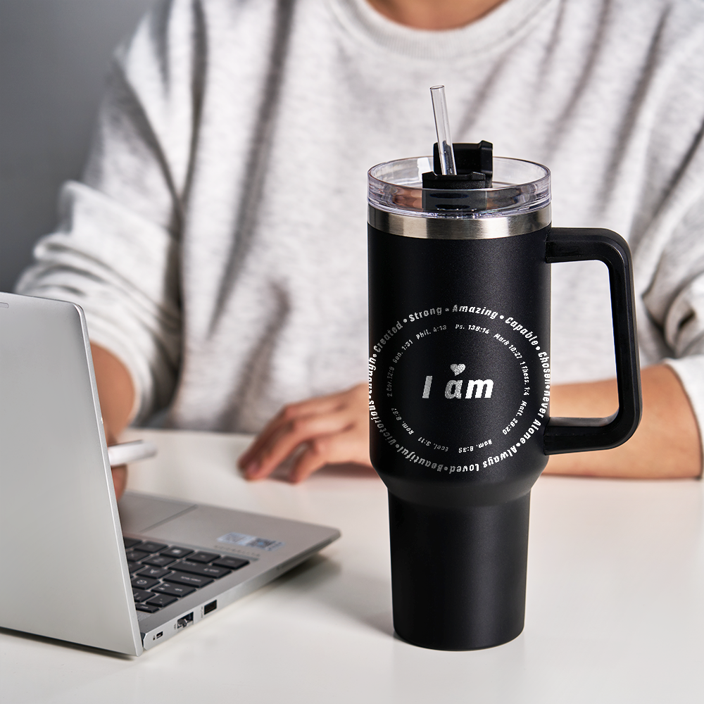 Personalized  I Am Capable 40OZ Tumbler