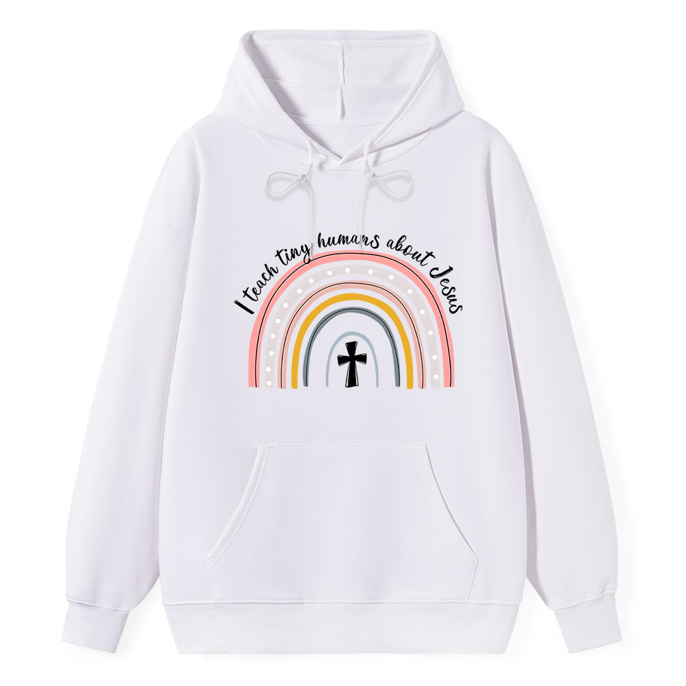 Personalized I Teach Tiny Humans About Jesus Hoodie 