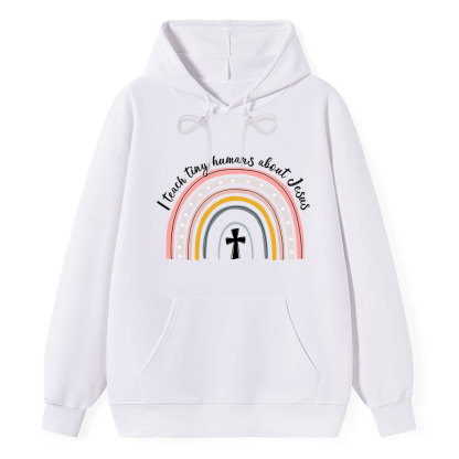 Personalized I Teach Tiny Humans About Jesus Hoodie 