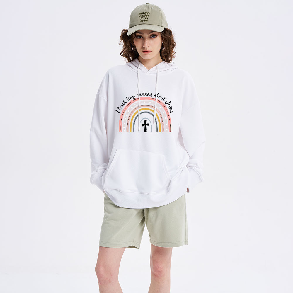 Personalized I Teach Tiny Humans About Jesus Hoodie 