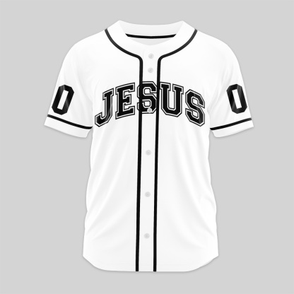 Personalized Jesus Christian Baseball Jersey