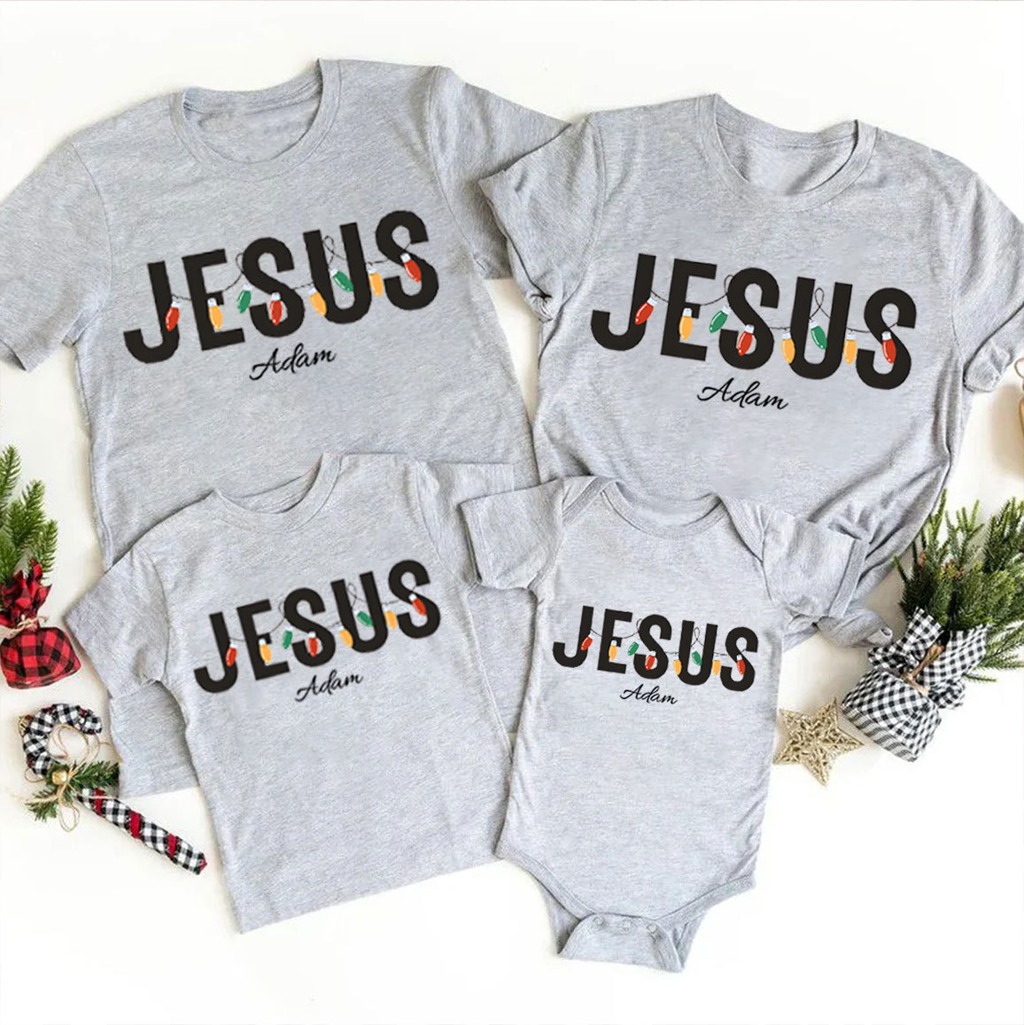 Personalized Have A Christ Filled Christmas Family Matching Shirts Sale - GuidingCross