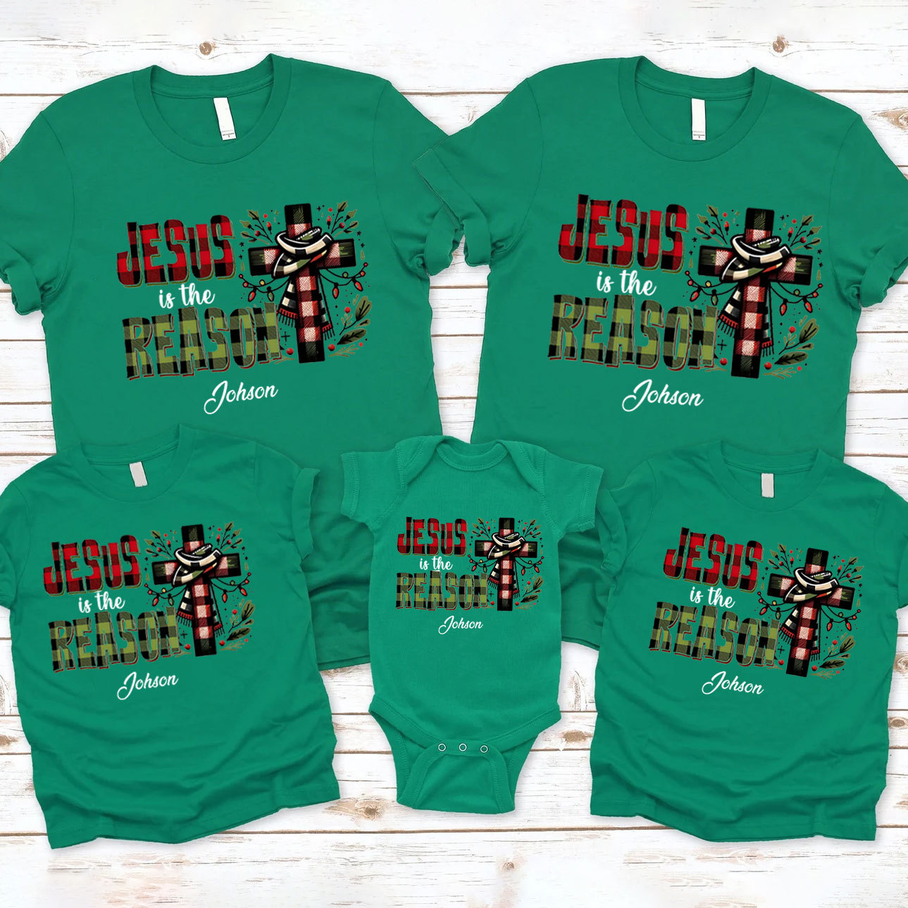 Personalized Have A Christ Filled Christmas Family Matching Shirts Sale - GuidingCross