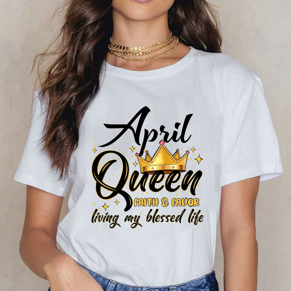 Living My Blessed Life Christian T-Shirt Living My Blessed Life Christian T-Shirt