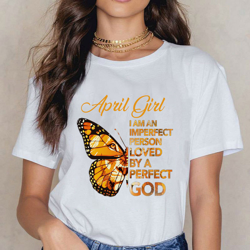Personalized Loved By A Perfect God Christian T-Shirt