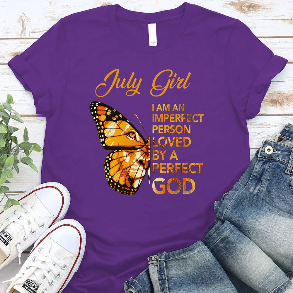 Personalized Loved By A Perfect God Christian T-Shirt