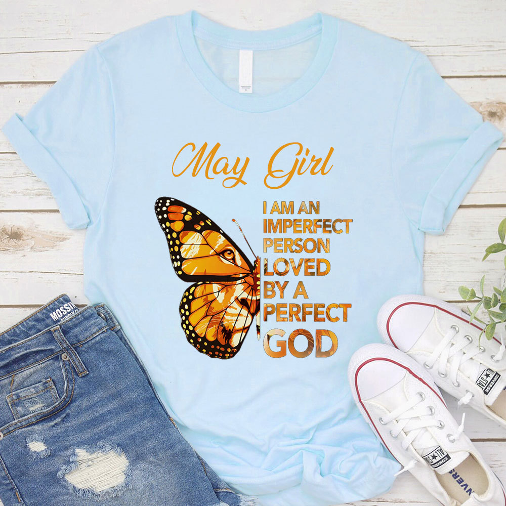 Personalized Loved By A Perfect God Christian T-Shirt