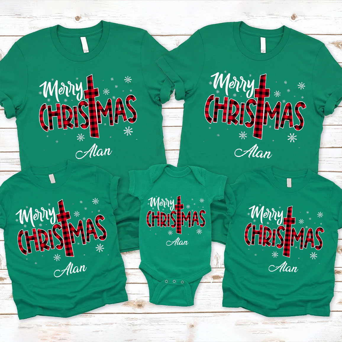 Personalized Have A Christ Filled Christmas Family Matching Shirts Sale - GuidingCross