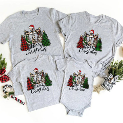 Personalized Merry Christmas Family Matching Shirts