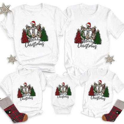 Personalized Merry Christmas Family Matching Shirts