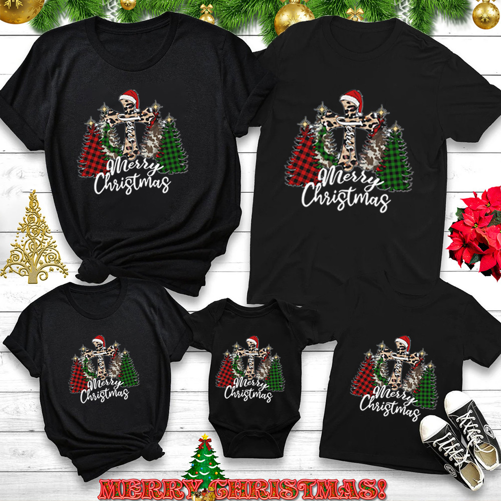 Personalized Merry Christmas Family Matching Shirts