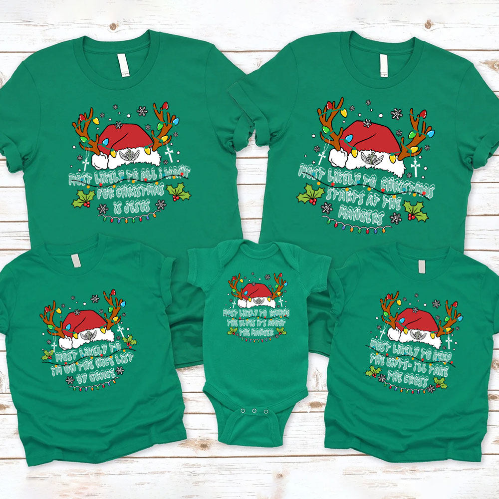 A Thrill Of Hope The Weary World Rejoice Christmas Family Matching Shirts Sale - GuidingCross