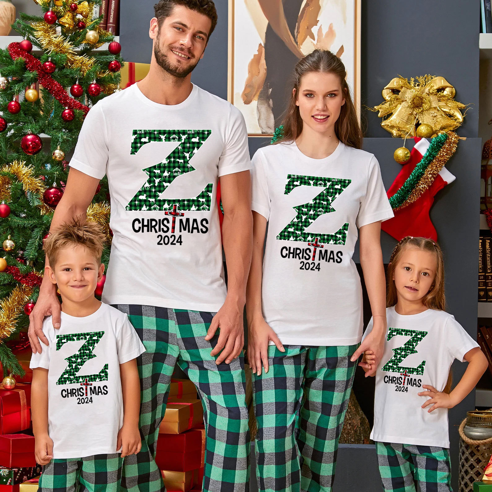 Personalized Name Christmas Christian Family Matching Shirts
