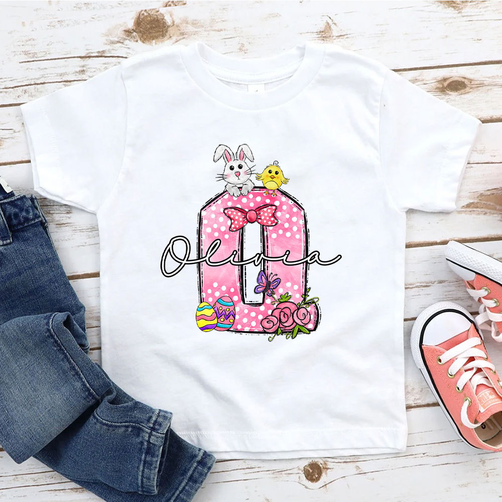 Personalized Name Easter Kid T-Shirt
