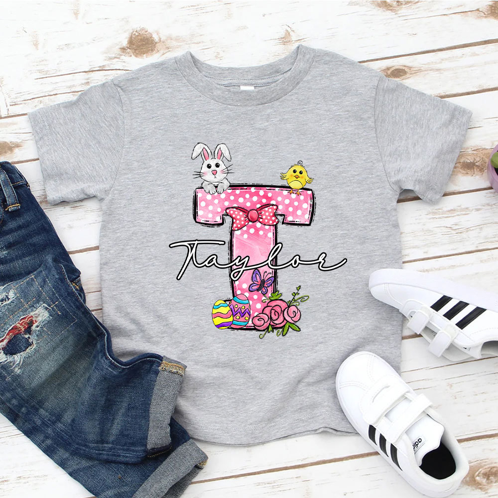 Personalized Name Easter Kid T-Shirt