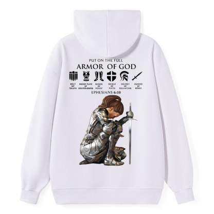 Personalized Name Put On The Full Armor Of God Hoodie