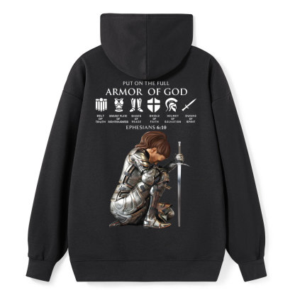 Personalized Name Put On The Full Armor Of God Hoodie