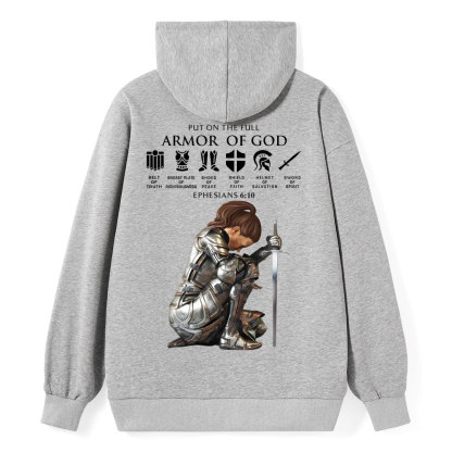 Personalized Name Put On The Full Armor Of God Hoodie