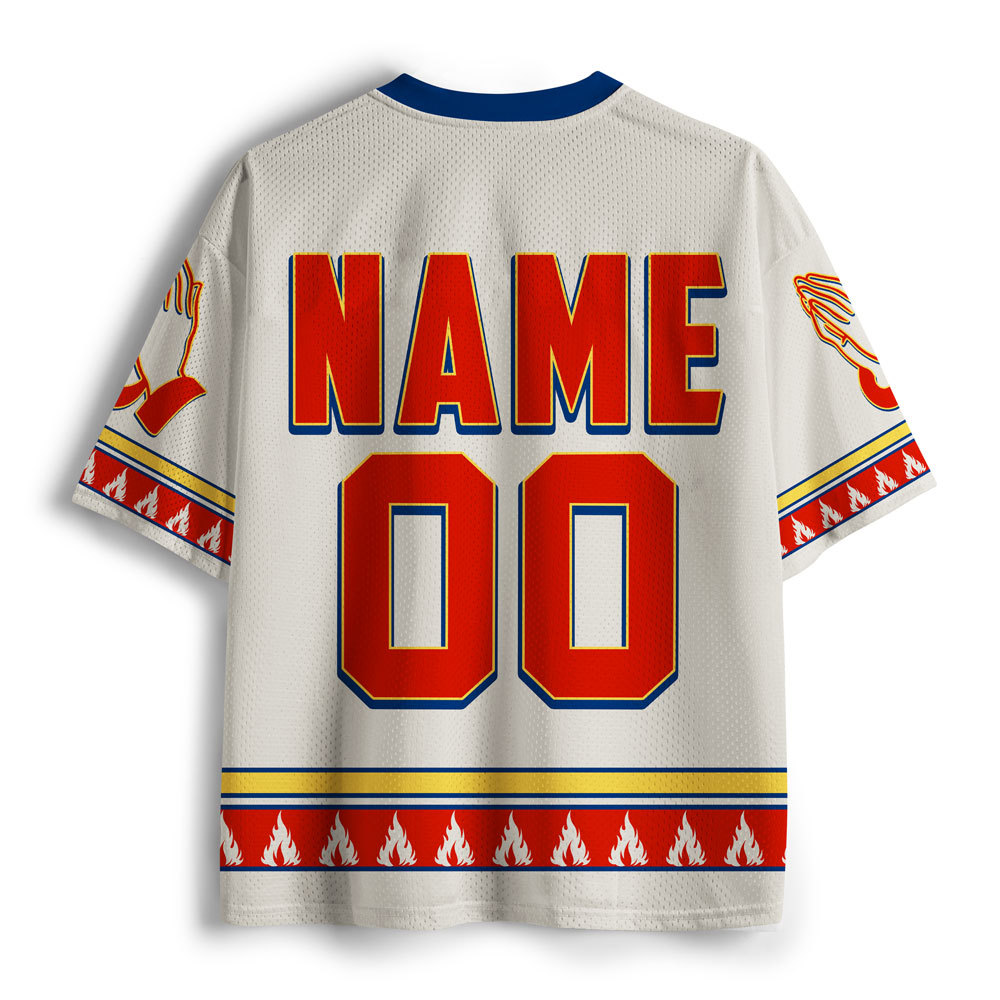 Personalized Prayer Team Christian Mesh Jersey