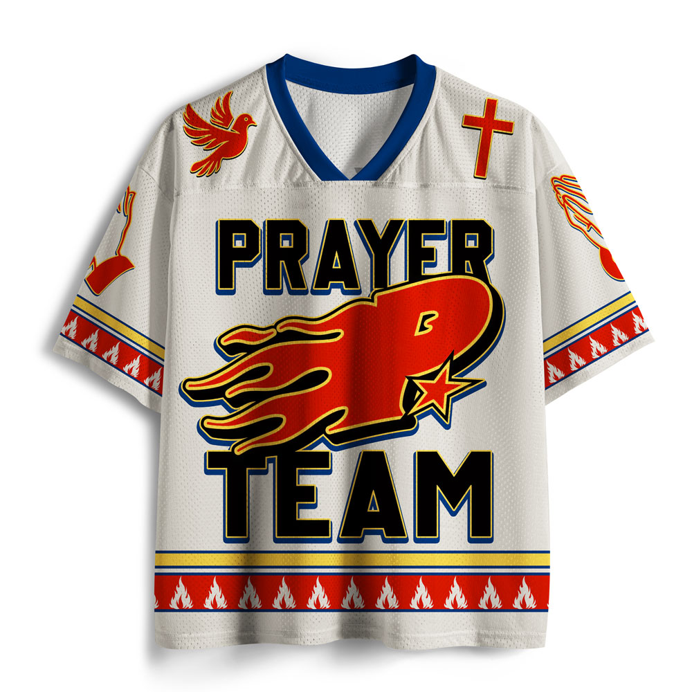 Personalized Prayer Team Christian Mesh Jersey