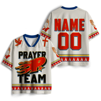 Personalized Prayer Team Christian Mesh Jersey