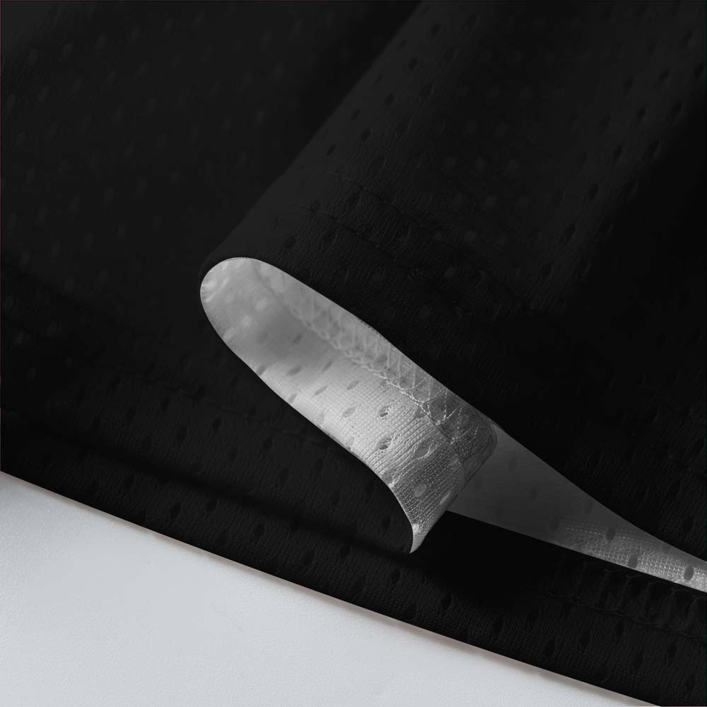 Personalized Siant Christian Black Mesh Jersey