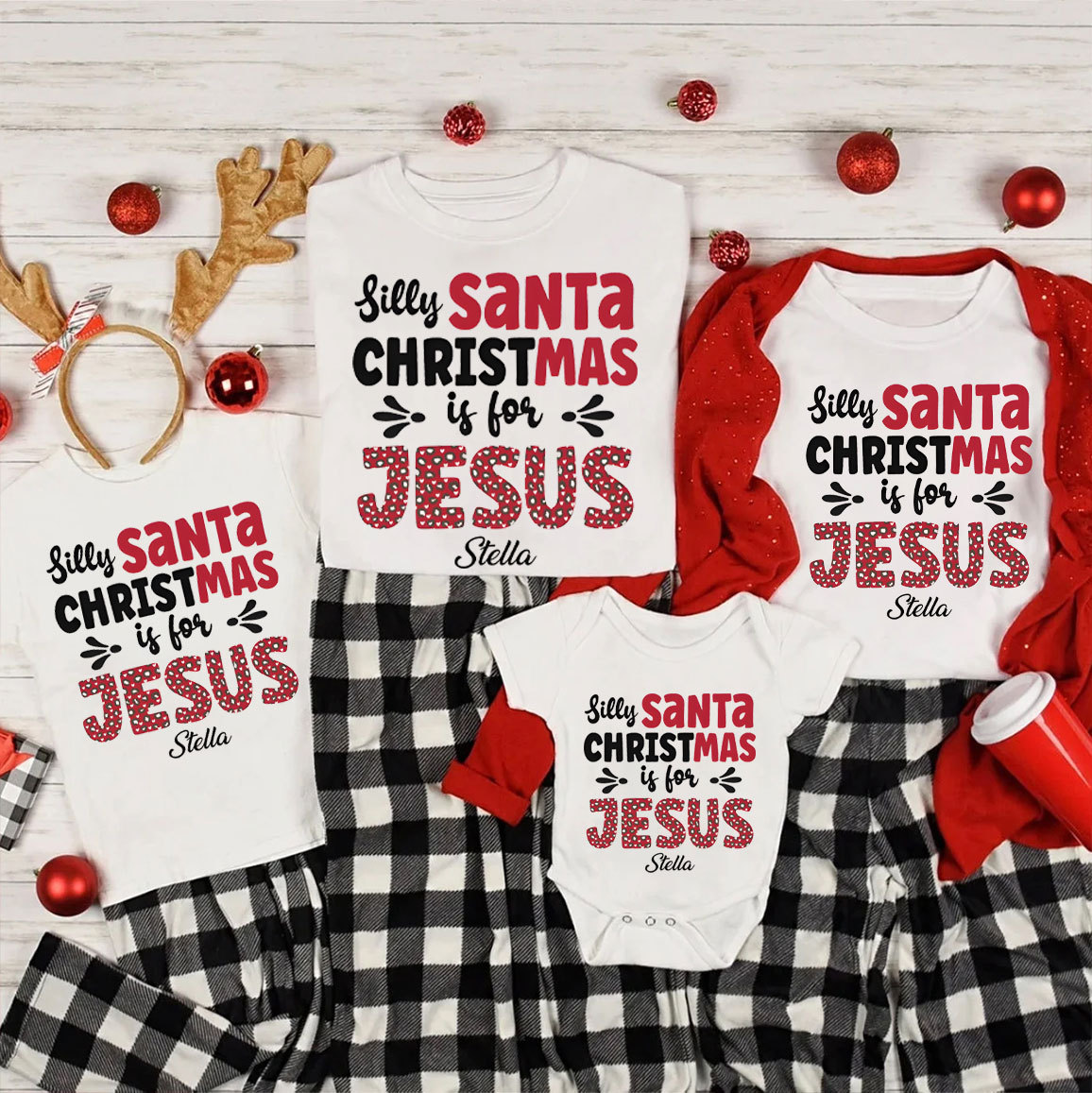Personalized Have A Christ Filled Christmas Family Matching Shirts Sale - GuidingCross