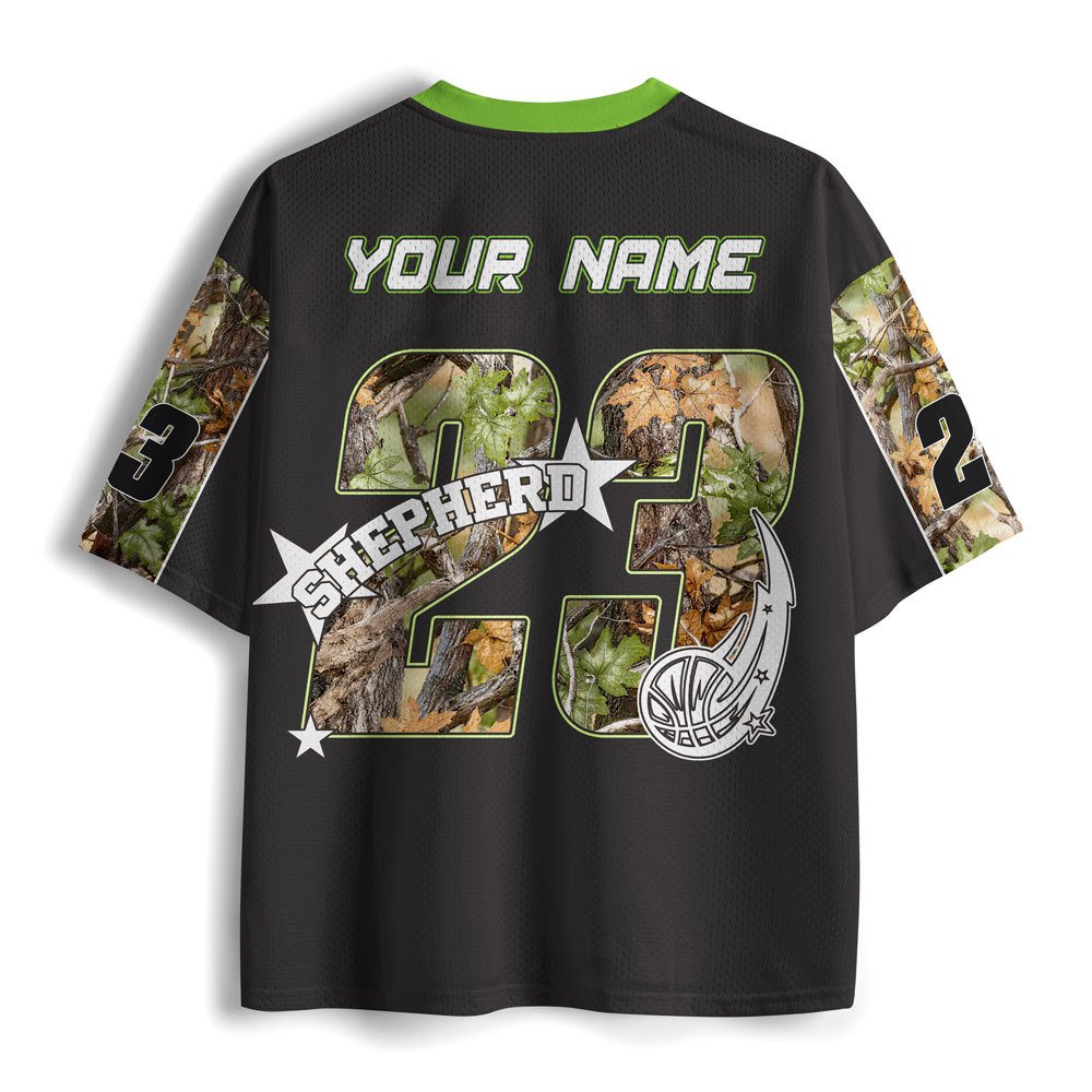 Personalized The Lord Is My Shepherd Christian Mesh Jersey