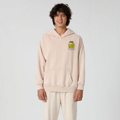 Pickles And Jesus Christian Washed Hoodie