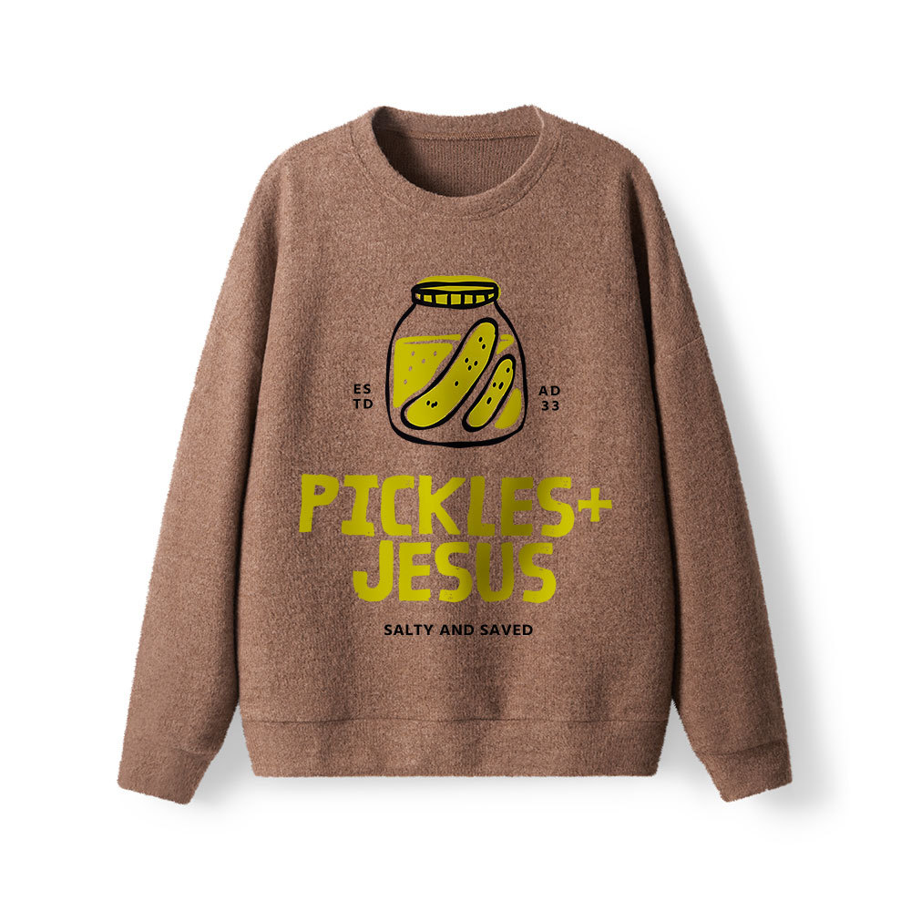Pickles And Jesus Lightweight Sweater