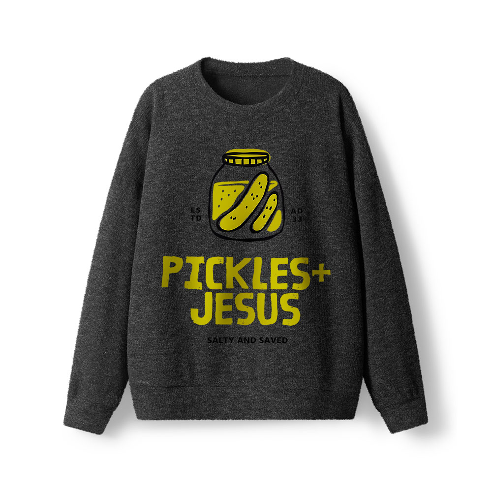 Pickles And Jesus Lightweight Sweater