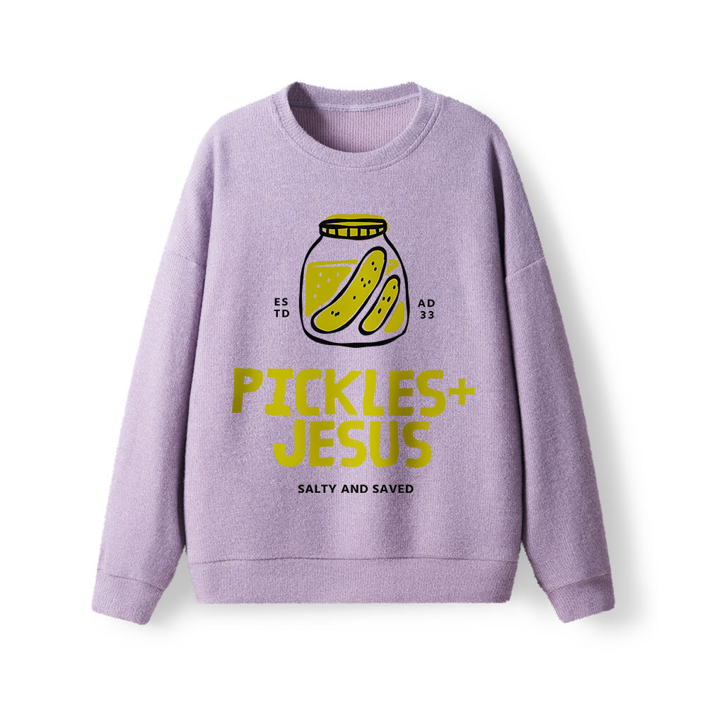 Pickles And Jesus Lightweight Sweater