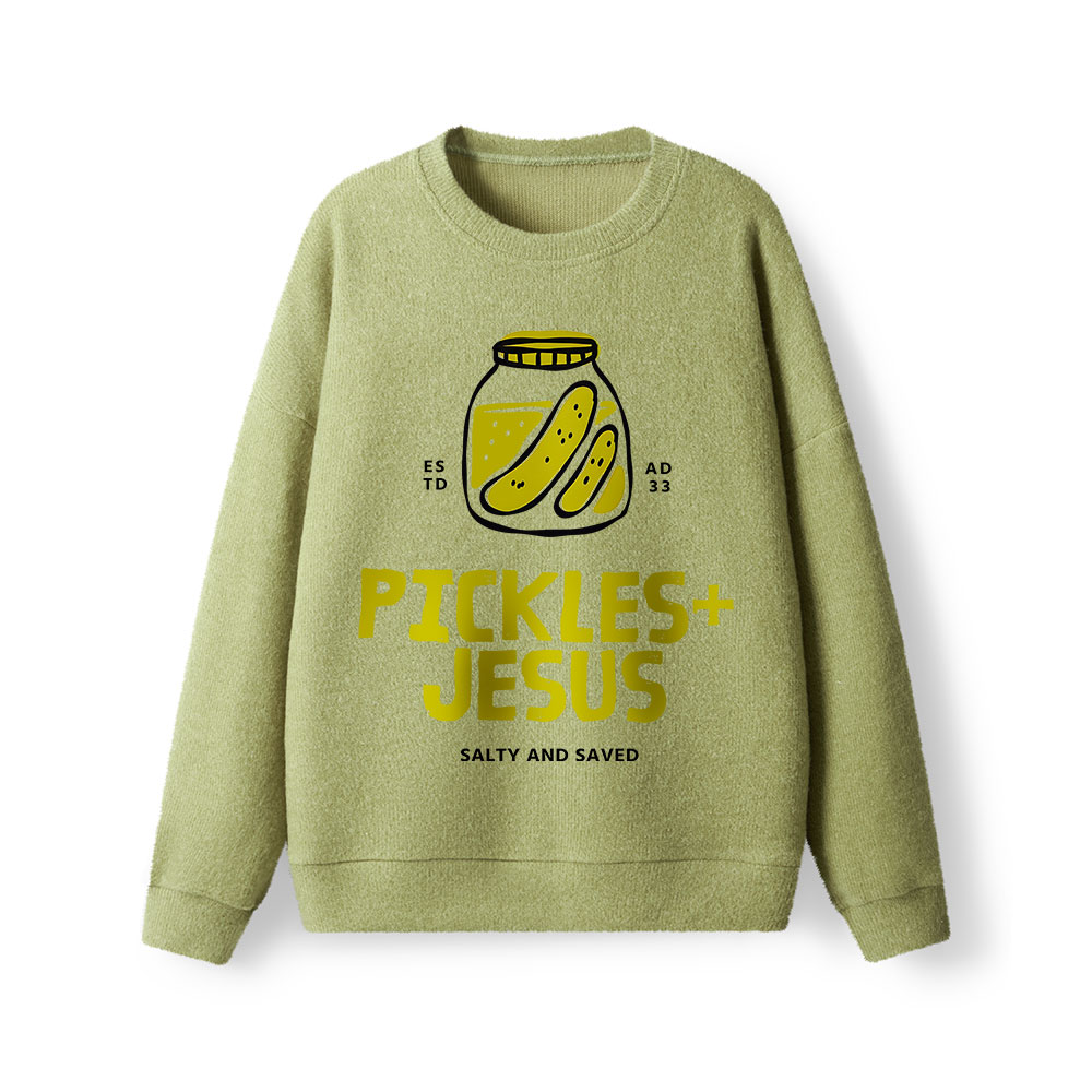 Pickles And Jesus Lightweight Sweater