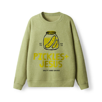Pickles And Jesus Lightweight Sweater