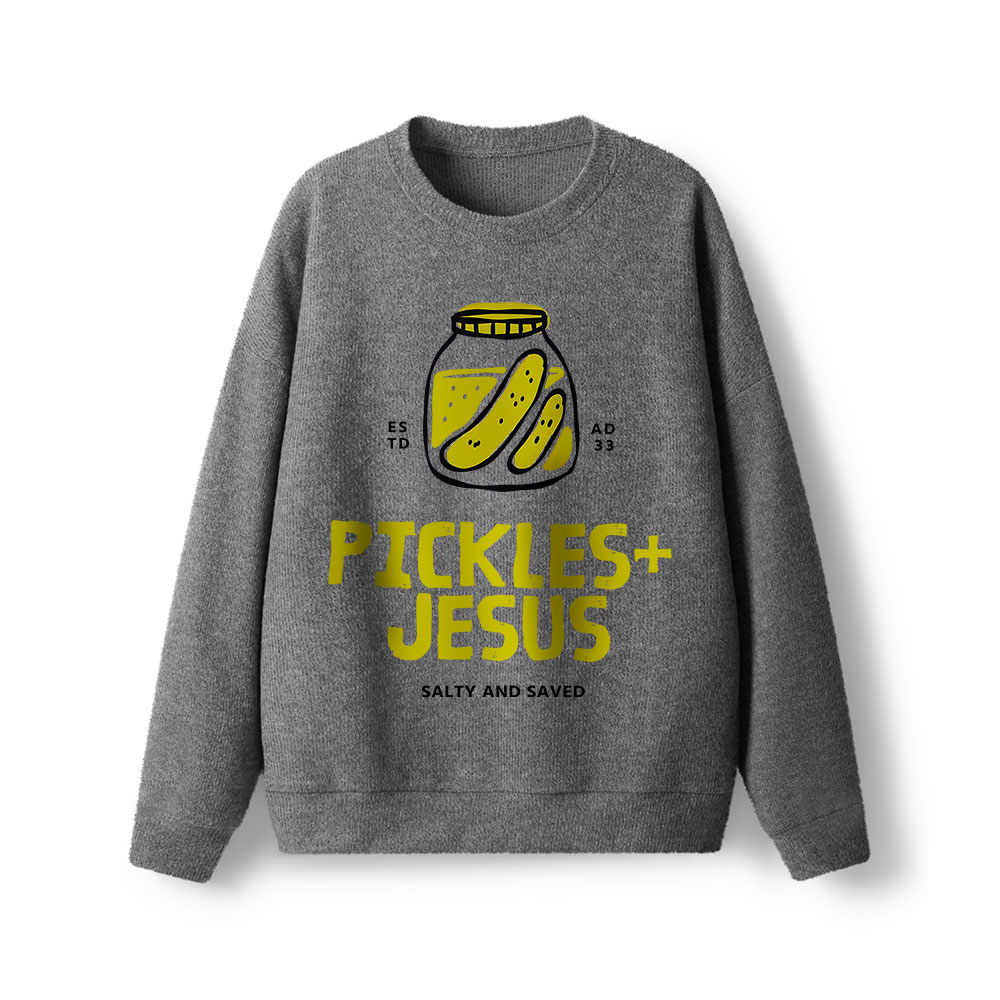 Pickles And Jesus Lightweight Sweater