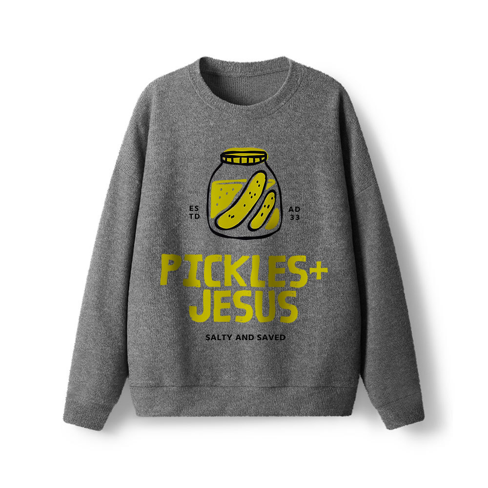 Pickles And Jesus Lightweight Sweater