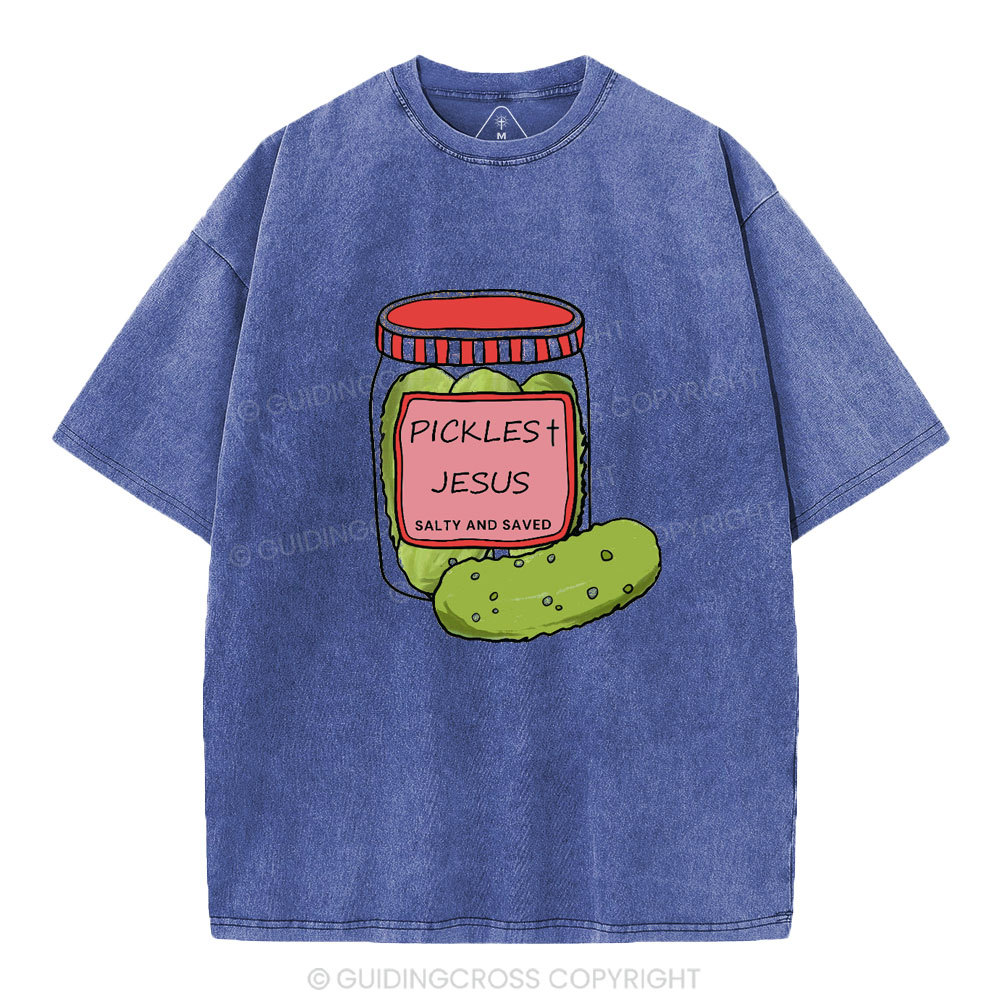 Pickles Jesus Christian Washed T-Shirt